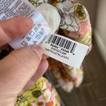 BCBGeneration BCBG Generation Yellow Ruffle Floral Print Midi Dress Size Small Photo 5