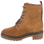 Tory Burch  Tan Lace Up Boots with Chunky Sole size7 Photo 0