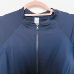 NWT Sea Level Swim Essential Long Sleeved One Piece Swimsuit Navy Blue Size 6 Photo 3