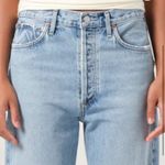 AGOLDE 90s Pinch Waist Ripped High Waist Straight Leg Jeans SZ 28 in Backdrop Photo 2