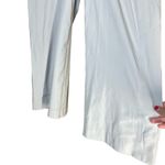 Athleta  Tribeca Light Blue High Waisted Front Pockets Wide Leg Crop Pants 8 Tall Photo 3