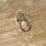 Sterling Silver Turquoise Stone 925  Adjustable Ring Photo 8