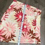 RipSkirt Hawaii 16.75” Retro Bloom Cover Up Wrap Skirt Swim Beach Pink Cream XL Photo 8