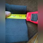 Jones Wear Black Faux Leather Trim Around Edges With Shoulder pads Sz 12… Photo 10