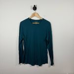 Segments Women’s Classic Long Sleeve Merino Wool Baselayer in Teal Size L Blue Size L Photo 6