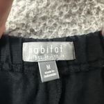 Habitat  Clothes To Live In Pull On Wide Leg Pants Black Linen Lagenlook W Medium Photo 2