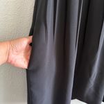 ABS Allen Schwartz ABS Embellished Neckline Mini Dress Size 6 EUC Pockets‎ Pleated Photo 2