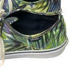 Vans  Tropical Palm Leaf Print Floral  Women’s Sneakers   Shoes‎ Size 9.5. Photo 3