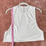 Lululemon  Muscle Love Crop Tank White Photo 9