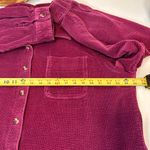 'L.L.Bean Comfort Corduroy Relaxed Shirt Long Sleeve Rich Burgundy Women’s XL Red Photo 6