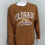 Colsie COLORADO Destination Sweatshirt Orange Photo 0
