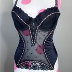 Gothic Ribbon Bustier Black Size M Photo 0