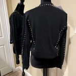 Studded Sweatshirt Sweater Blouse Short T Photo 2