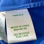 Lilly Pulitzer Elsa Blue Silk Tunic Top Shirt Blouse Size XXS Photo 7
