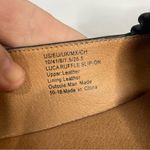 Gentle Souls ‎ by Kenneth Cole Luca Ruffle flats black leather size 10 Photo 3