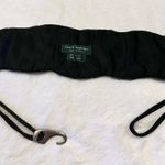 Vintage Gianni Bernini Black Beaded Stretch Dress Belt Photo 7