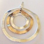 Handmade Jingle Circular Pendant 3 Layer Nickle Lead free Photo 2