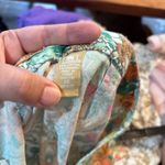 Kate Hill  womens floral corduroy spring casual pants pink/green 16 Photo 4