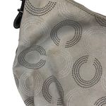 Coach Handbag Crossbody Silver Signature C Photo 5