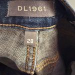 DL1961 Patti Straight High Rise Vintage Ankle Jeans in Dark Blue Size 28 Photo 8