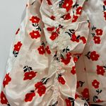 O.P.T . Women’s Emilia Knot Front One Shoulder Surplice Dress Floral Size Sm NWOT Photo 11