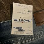 Wallflower Juniors The Luscious Curvy Fit Blue Boot Cut Jeans 1/25 NEW Size undefined Photo 7