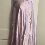Lavender Satin Dress Purple Size 4 Photo 0