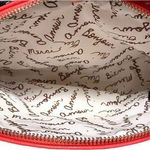 Banana Republic Women’s Bag Half Moon Zip up wristlet Clutch Coral Pink One Size Photo 6