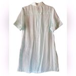 Chico's Chico’s Pale Mint Green Sheer Beach Cover Up Button Front Summer Lightweight 1/M Photo 2
