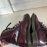 Dr. Martens women’s vegan 1460 cherry red Cambridge boots size 8 Photo 8