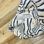 ZARA  Blue purple & White Swirl High Rise Straight Jeans 90s Sz 4 Photo 2