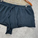 Thirdlove  Women’s Black Sweat Shorts Pull On Drawstring Loungewear in Black 3X Photo 2