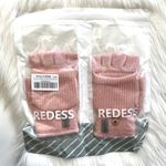 New Redess Fingerless Winter Gloves in Dusty Rose Photo 1