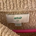 Aerie  Women’s Oversized Oatmeal Casual Sweater SzSmall Photo 1