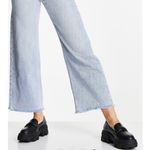 ASOS  DESIGN Wide Fit Movable Padded Chunky Loafers in Black Size‎ 11W Photo 3