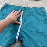 Kuhl  Women’s Kontra Breathable Shorts Cargo 6” Mid Rise Outdoor Hiking in Teal 6 Photo 15