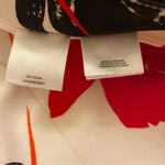 Kasper  Pencil Skirt White Red Floral Print Plus Size 24 Career Wear EUC Photo 3