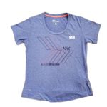 Helly Hansen  Shirt Women Small Sports Gym Top Petite Purple Boulder CO Dri Fit Photo 0