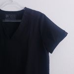 FIGS  V-Neckline Technical Collection Stub Short Sleeve Top Photo 1