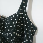 Beach Belle 22W Black White Dot Tankini Swim Top Plus Photo 7