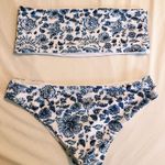 SheIn Blue Paisley/Floral Bikini Photo 0