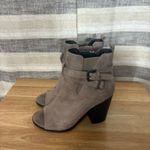 London Rag Tan Open Toe Heeled Booties Size 6‎ Photo 1