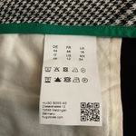 Hugo Boss Women 12 Black White Houndstooth Torominala Glen Plaid Ankle Trousers Photo 9