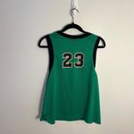 Jordan Women's Semi-Sheer Tank Green Size Large Basketball Tee Photo 5