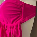 Capri Hot Pink Fringe Padded Bandeau 2 Photo 2