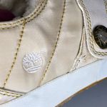 Timberland  RARE Puffer Quilted Sneakers Off White Photo 4