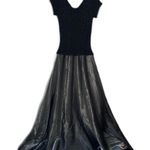 JS Collections Stretchy Bodice Taffeta Skirt Formal Evening Gown Size 8 Photo 0