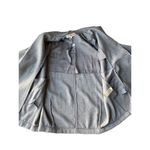 Free People Gray Double Breasted Hannah Slouchy Blazer Coat Photo 8