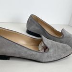 Lafayette 148 New York Sienna Suede Loafers Flats Photo 5