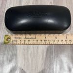 Coach Black Eyeglass Sunglasses Case Hardshell Clam Shell Protective no glasses Photo 2